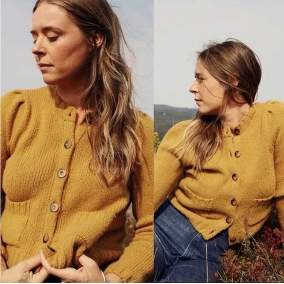 Dôen Risette Cardigan sz L - Picture 2 of 10
